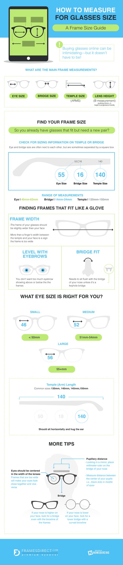 How to Measure for Glasses Size