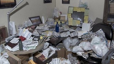 Messy office