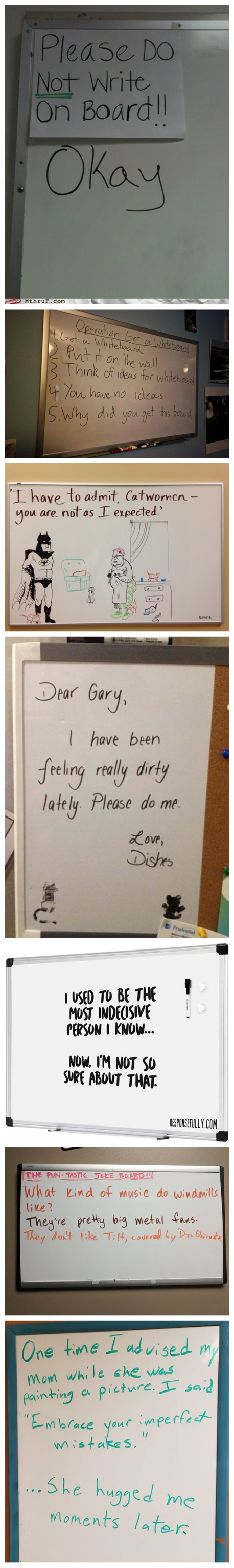 Amusing Whiteboards To Brighten Up Your Day
