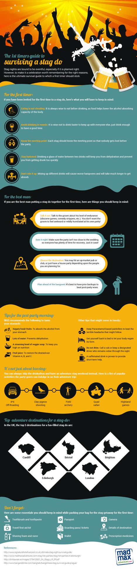 The First Timers Guide To Surviving a Stag Do