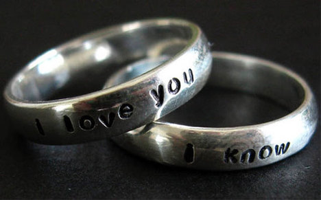 Star Wars Wedding Rings
