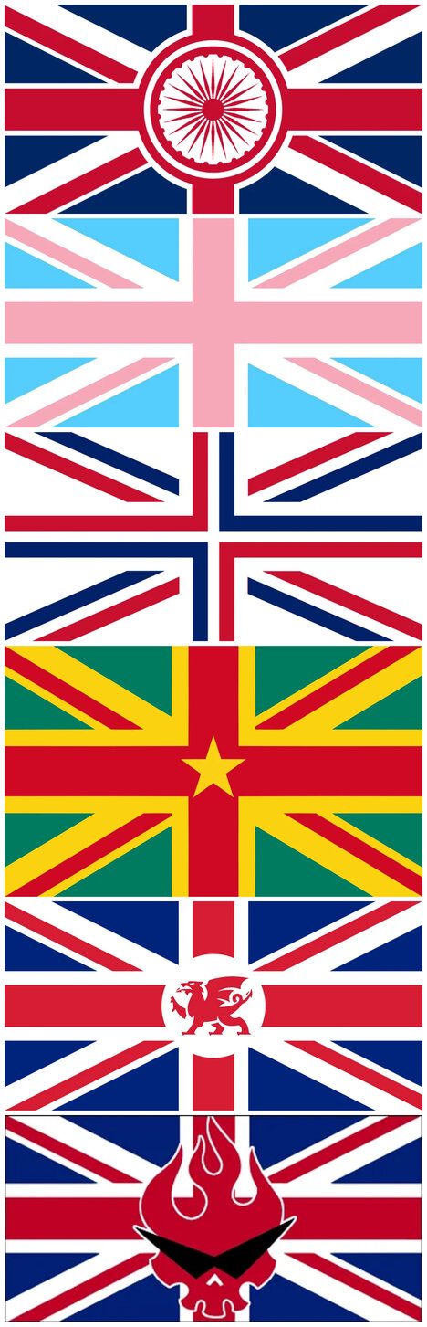 Top UK Flag Redesigns
